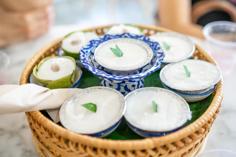 เมนูอาหารในเว็บร้านอาหารหน้าเดียว