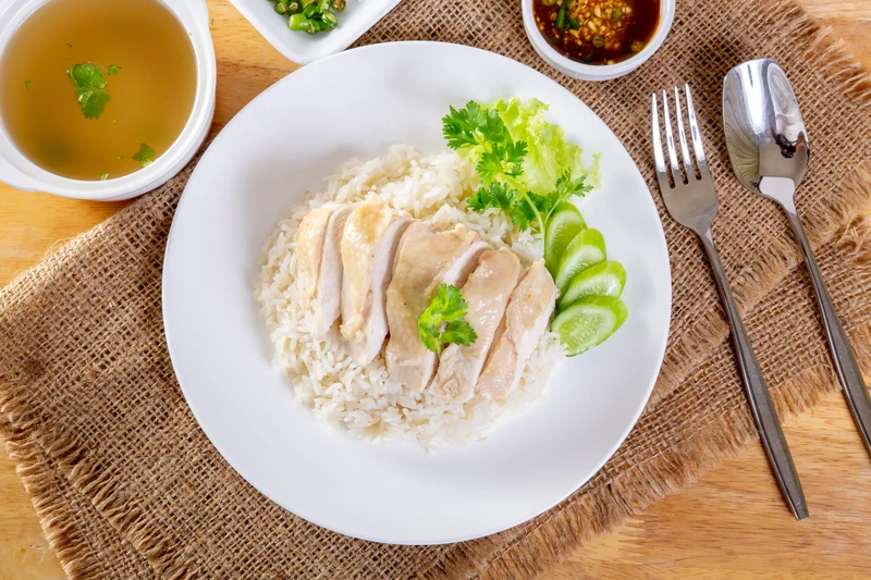 เมนูอาหารในเว็บร้านอาหารหน้าเดียว