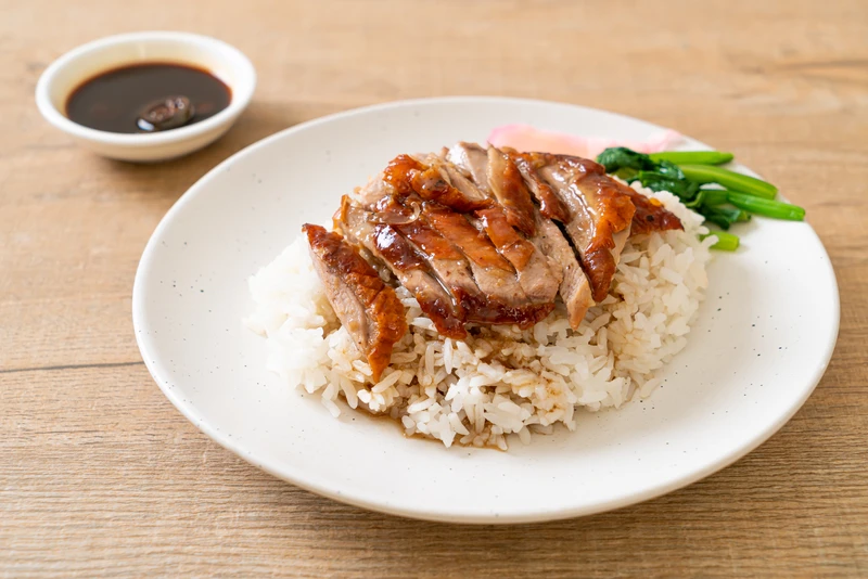 เมนูอาหารในเว็บร้านอาหารหน้าเดียว